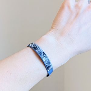 Les Interchangeables Paris Swarowski Bracelet Blue